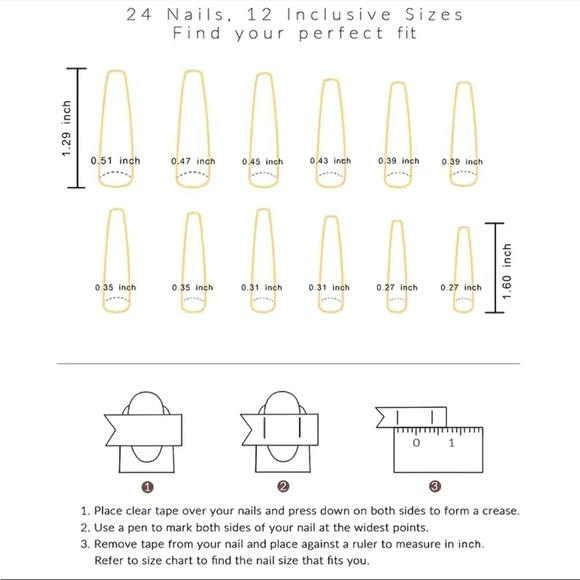 Acrylic Long Ballerina Tip Glossy Neon Rainbow Gradient Manicure Professional - Picture 3 of 6